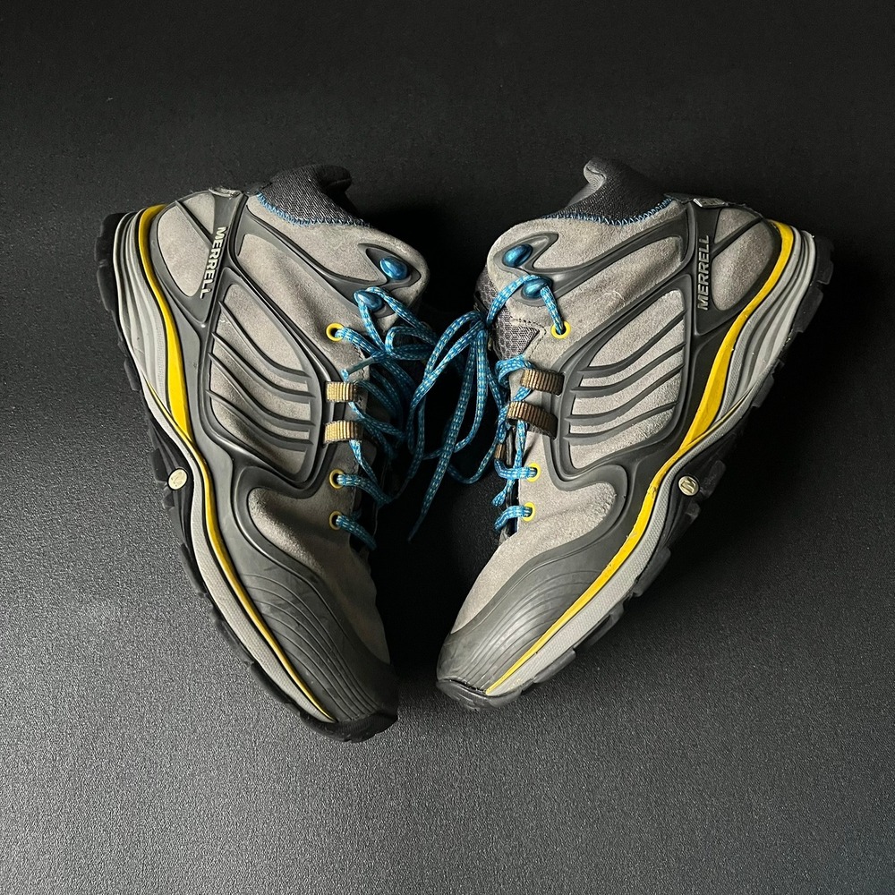Merrell Verterra Mid Hiking Boots Men 11.5 Outdoors Gorpcore Trekking Waterproof - Picture 4 of 9